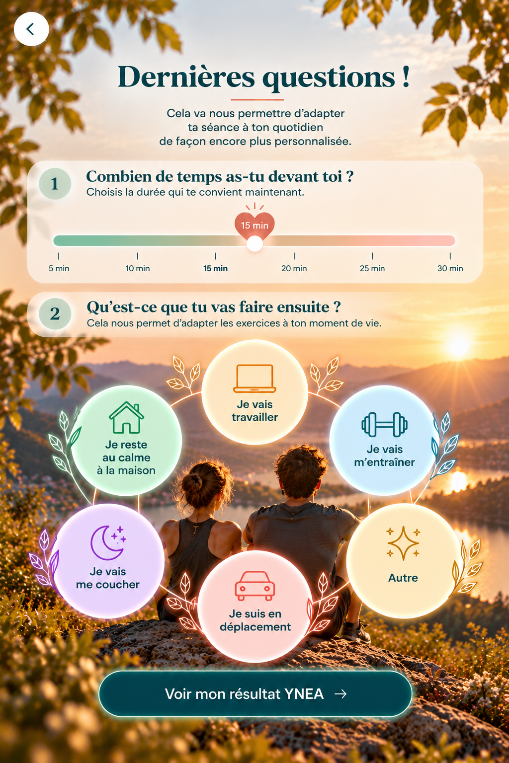 Dernières questions YNEA